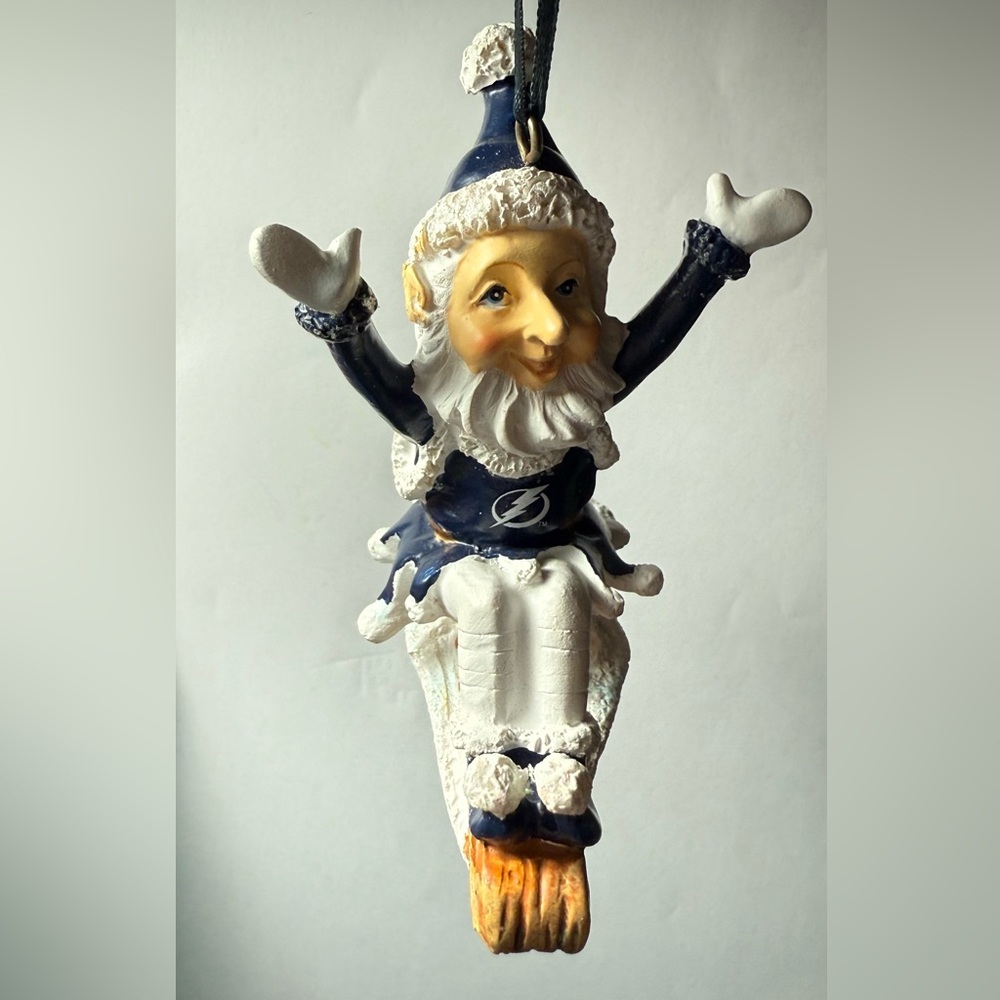 NHL Tampa Bay Lightning® Elf on Sled Ornament